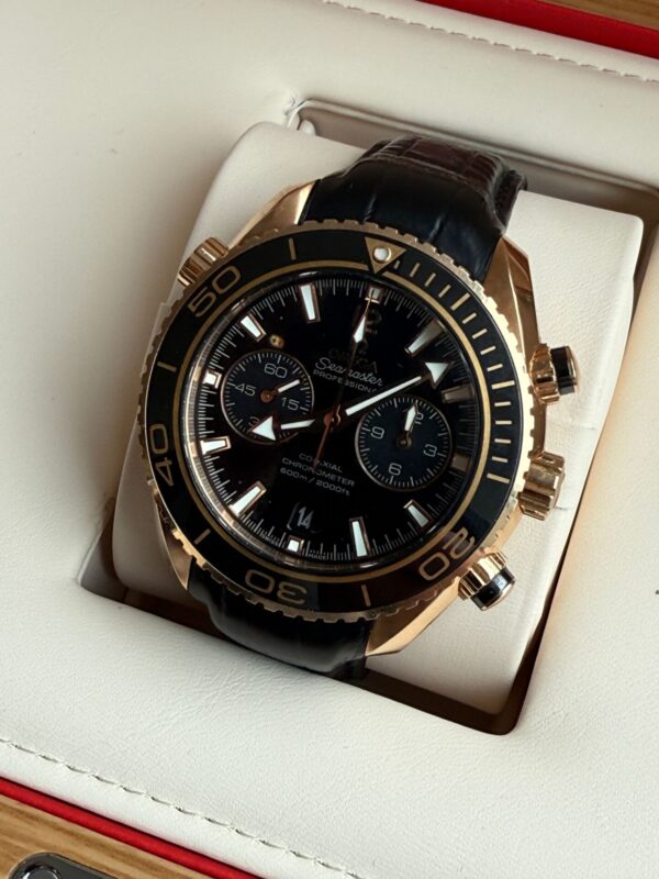 Omega Seamaster Planet Ocean Chronograph – Bild 11